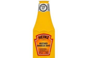 Giant Heinz Mustard Barbecue Sauce 990g Bottle