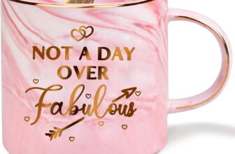 Gifts for Women Her Mum,330ml Funny Coffee Mug, Birthday Gifts for Women Girlfriend Friends on Christmas Anniversary