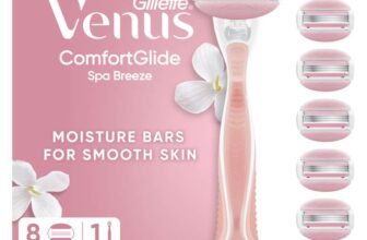 Gillette Venus Comfortglide Spa Breeze Womens Razor- 8 Blades