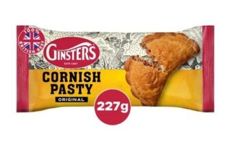 Ginsters Original Cornish Pasty