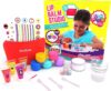 GirlZone Lip Balm Making Kit, 25-Piece Makeup and Lip Gloss Set with Glitters, Stickers, & More, Fabulous Girls Toys Age 8 & Great Gift Idea for Kids