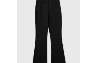 Girls Black Teen Flare Trousers (8-16yrs) – 12 Yrs