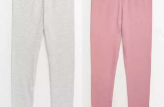 Girls Grey Marl Leggings age 5 years / ages 6 – 9 yrs £1.75 / ages 10 – 12 yrs £2 ( pink in ages 7 to 12) – free click and collect