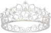 Glinda-Crown for Women, Crystal Tiaras, Silver Princess Crown for Costume Accessories, Wedding, Prom, Birthday Party, Favors