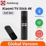Global Version Xiaomi TV Stick 4K 2nd Gen 2025 2GB RAM 8GB ROM with code – Goldway Store