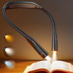 Glocusent Reading Light, Book Light & Neck Light – 100Hrs, 5 Colors & 5 Brightness w/voucher- Sold by glucosent FBA
