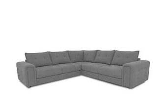 Goliath Large Fabric Corner Sofa with Storage Drawers