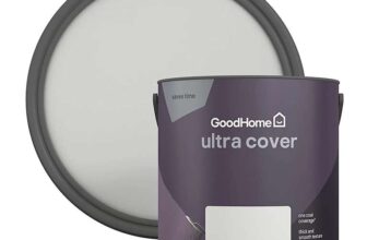 GoodHome Ultra Cover Matt Wall & ceiling Emulsion paints, 2.5L – Free C&C (multiple colours)