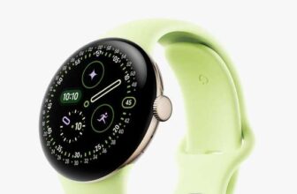 GooglePixel Watch 4 GPS porcelain or lomongrass