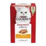 Gourmet Mon Petit Poultry Variety Turkey Chicken Duck Wet Cat Food