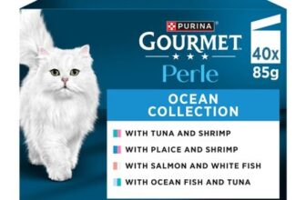 Gourmet Perle Ocean Collection Cat Food Mini Fillets in Gravy
