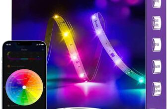Govee RGBIC LED Strip Light 5m, Compatiable with Alexa and Google Assistant WiFi Smart Strip Lights Sold by Govee UK / FBA