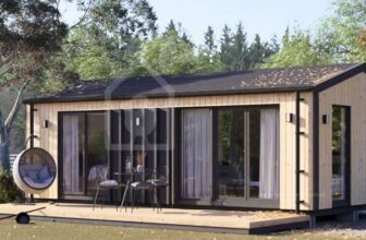 Granny Annexe DIANA Modern M (Insulated, 34 mm Cladding), 7.5×4.2 m
