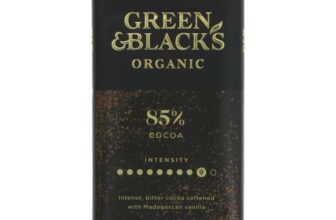 Green & Blacks Organic Dark Chocolate, 85% Cocoa, 90 g (£2.47 S&S)