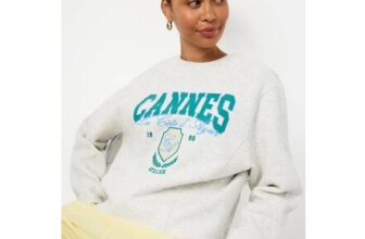 Grey Cannes Graphic Sweatshirt