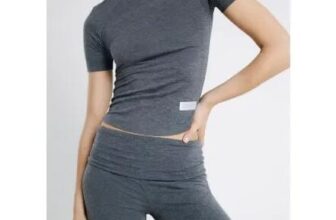 Grey RVR Edition Curved Hem T-Shirt