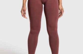 Gymshark Everyday Seamless Leggings (Burgundy / Sizes XXS-XXL) – With Code