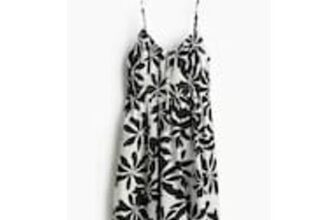 H&M Smocked Strappy Dress