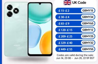 HONOR X5c Plus, EU Version 4G 6.74-inch LCD Screen 5260 mAh 256GB £78.53 colour choice – with code sold byHonTech UK Store
