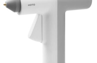 HOTO ( Xiaomi ecosystem) Cordless Hot Glue Gun with 30s Fast Heating, USB-C Rechargeable 2000mAh Battery Prime Only HOTO Tools /FBA