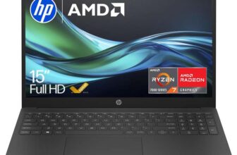 HP 15.6 Laptop AMD Ryzen 7 Processor 16GB RAM 512GB SSD Windows 11 – Sold by HP store
