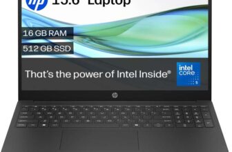 HP 15.6 Laptop Intel Core 5 120U Processor 16 GB RAM 512 GB SSD Intel Graphics FHD Anti-Glare Display Windows 11 Home