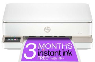 HP Envy 6120e All in One Printer Perfect for Home Colour Wireless Print, Scan & Copy 3 Months of free Instant Ink Prime Deal