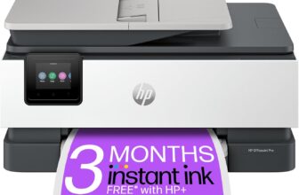 HP OfficeJet Pro 8122e All-in-One Printer Colour Printer for Home Print, Scan, Copy Automatic document feeder 3 Months of free Instant Ink Up to 3 years Warranty
