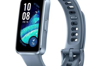 HUAWEI Band 10 Smartwatch Aluminum Alloy Case up to 14 Days Battery Life, iOS & Android, Average Sleep HRV and Sleep blue/pink