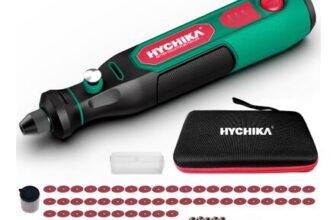 HYCHIKA Mini Cordless Rotary Tool Kit with 77 Accessories