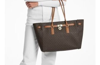 Hamilton Moderne Large Signature Logo Tote Bag