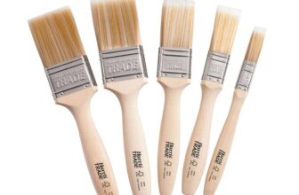 Harris Trade Paint Brush Multi-Pack, Pack of 5 – 0.5, 1, 1.5, 2