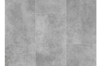 Harrison Concrete Grey SPC Flooring with Integrated Underlay – 1.86m2
