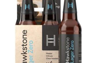 Hawkstone Zero Lager 4 x 330ml