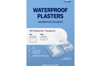 Healthcare By Amazon Waterproof Plasters, 35 Count (20pc 7 x 2cm, 15pc 7.5 x 5 cm) – Early Prime Day Deal