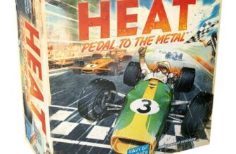 Heat: Pedal to the Metal Racing Strategy Board Game