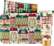 Heathcote & Ivory Body Wash and Cream x2 100ml in Reusable Tin, Moisturiser, Shea Butter, Vitamin E, Travel Size, Vegan and Cruelty Free, Beauty Gift For Her, Christmas Stocking Filler