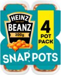 Heinz Baked Beans Snap Pots 4 x 200g