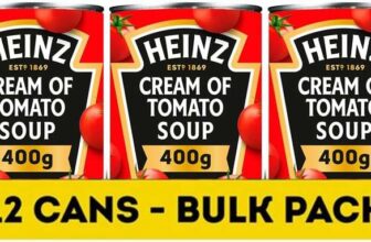 Heinz Classic Cream of Tomato Soup 12x400g – £7.22 S&S (Prime Day Deal)