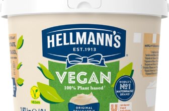 Hellmanns Vegan Mayonnaise, Catering Mayonnaise, 2 Litre Tub
