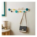 Hello Decorative Wall Hooks H 14cm X W 64cm X D 5cm