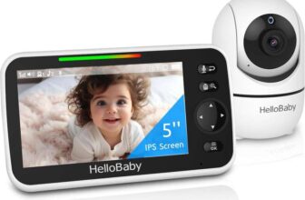 HelloBaby Baby Monitor, HB6550 with Camera and Night Vision – Sold by AnCeKJ FBA