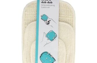 Hemp Exfoliating Shower Or Bath 3 Piece Set