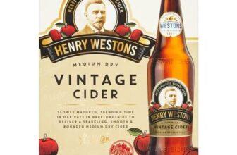 Henry Westons Medium Dry Vintage Cider 6x500ml