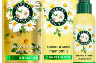 Herbal Essences Chamomile Smooth & Shine Set: Shampoo 350ml Conditioner 250ml Lightweight Leave-In Conditioner All In One 145ml