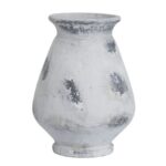 Hill Interiors Naxos Large Antique Style White Vase, Free P&P Clubcard