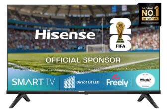 Hisense 32 32A4QTUK FHD LED TV with Freely – Direct Lit LED, Dolby Audio, Natural Colour Enhancer, Games Mode, Sports