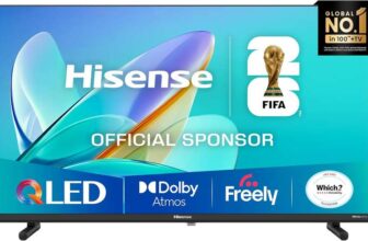 Hisense 32 32E5QTUK QLED FHD Smart TV (Prime Day Deal)