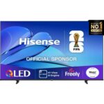 Hisense 55E7QTUK (2025) QLED HDR 4K Ultra HD Smart Freely TV, 55 inch, Black – 5 Year Warranty (Half Price Soundbar) – With Code