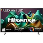Hisense 65U6NQTUK 65 ULED Mini LED 4K Mini LED Smart TV, 4K Ultra HD, Grey 2 Year Warranty